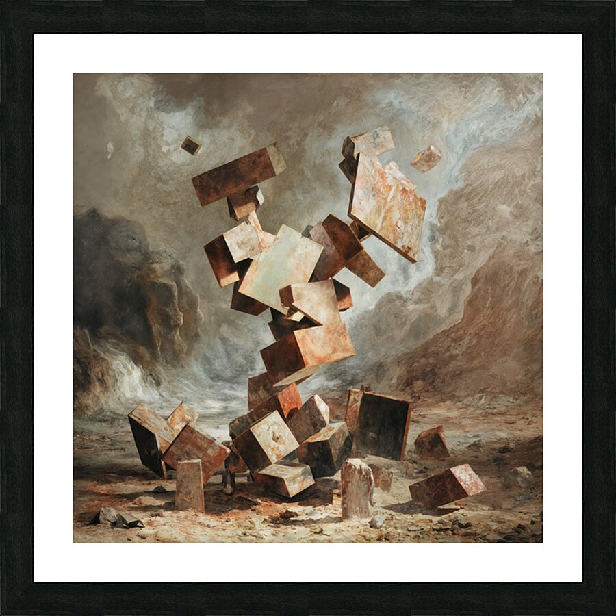 Elemental Atmosphere  Picture Frame print