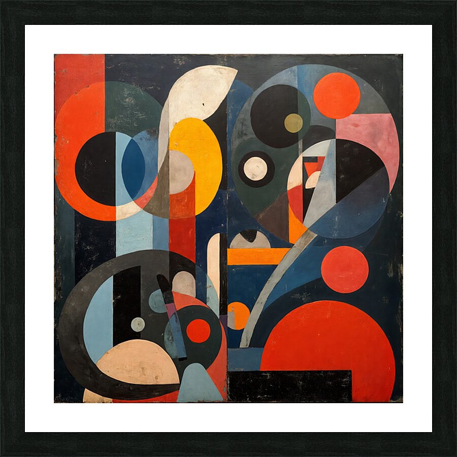 Dance With Emotion  Picture Frame print