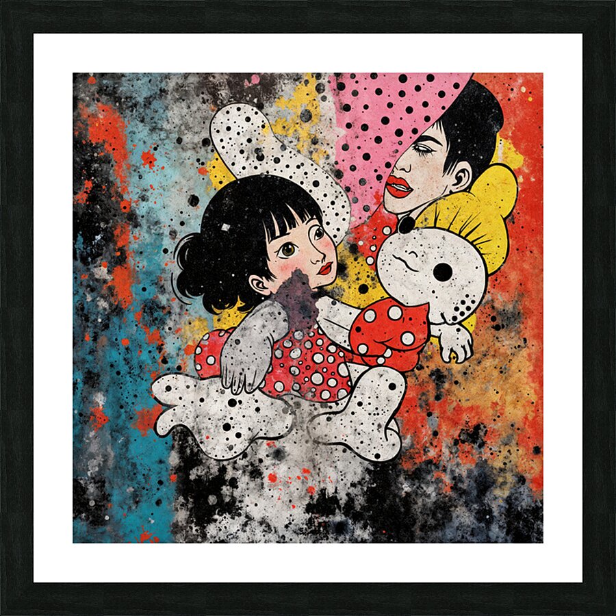 Joy and Pain  Picture Frame print