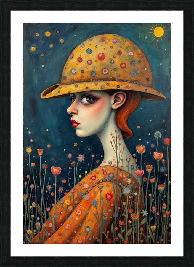 Melancholy and Contemplation  Picture Frame print
