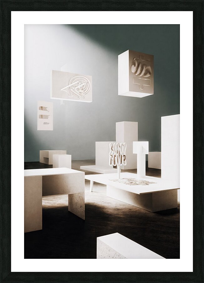 Balanced and Revealing  Picture Frame print