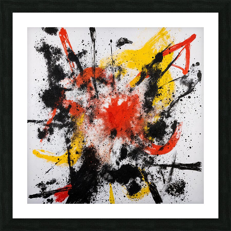 Turbulence and Unpredictability  Picture Frame print