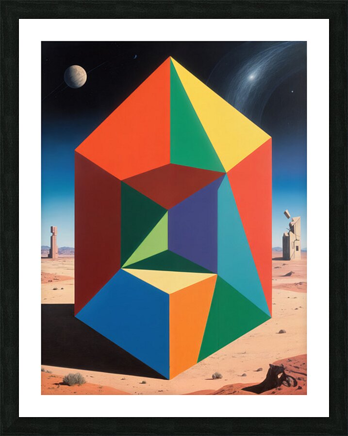 Mesmerizing Amalgamation  Picture Frame print