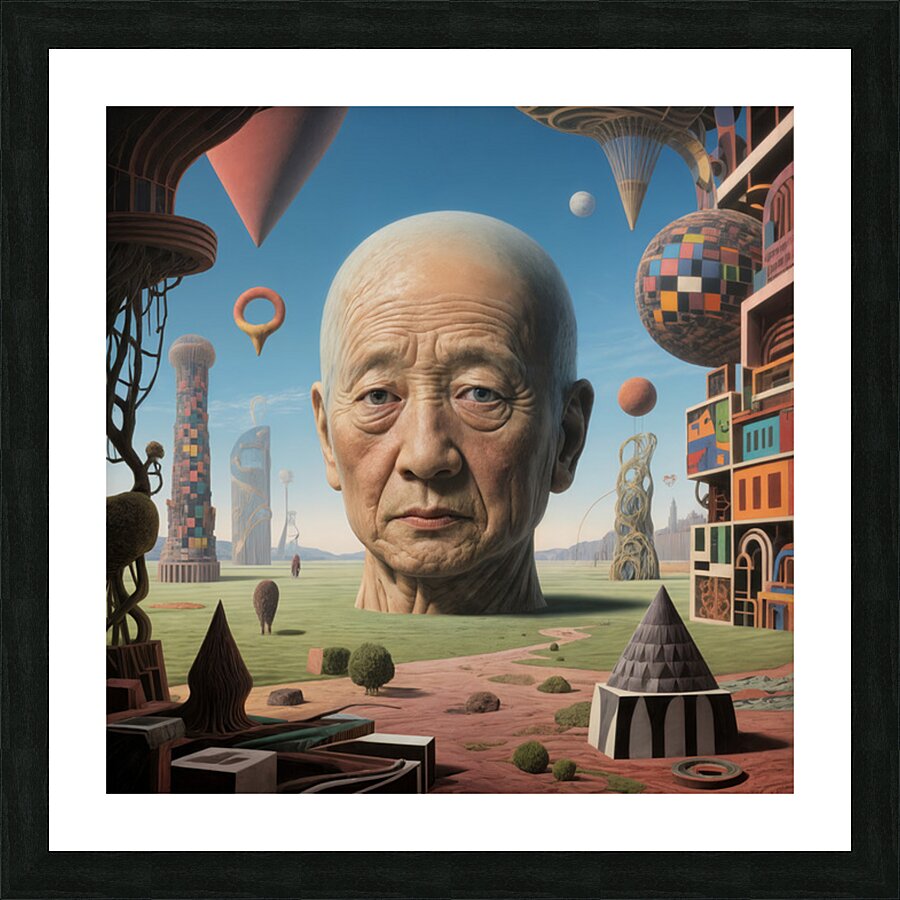 Future Civilizations  Picture Frame print