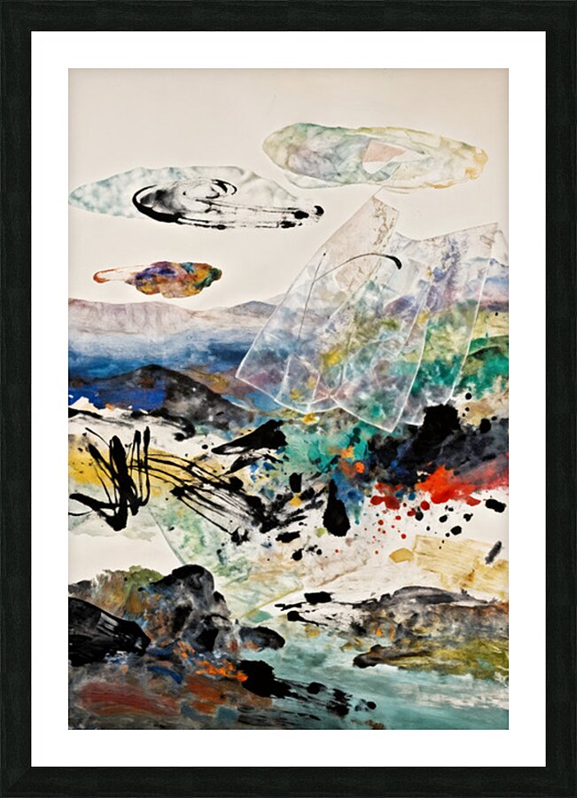 Untamed Landscape  Picture Frame print
