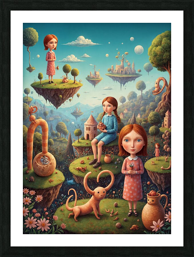 Enchanted World  Picture Frame print