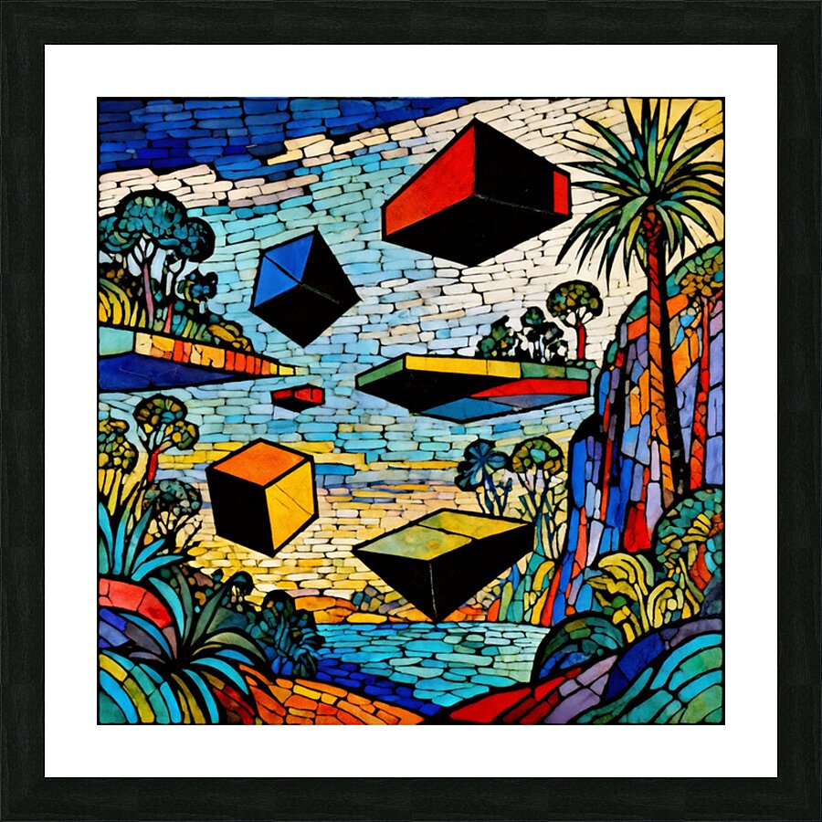 Weightlessness and Balance Picture Frame print
