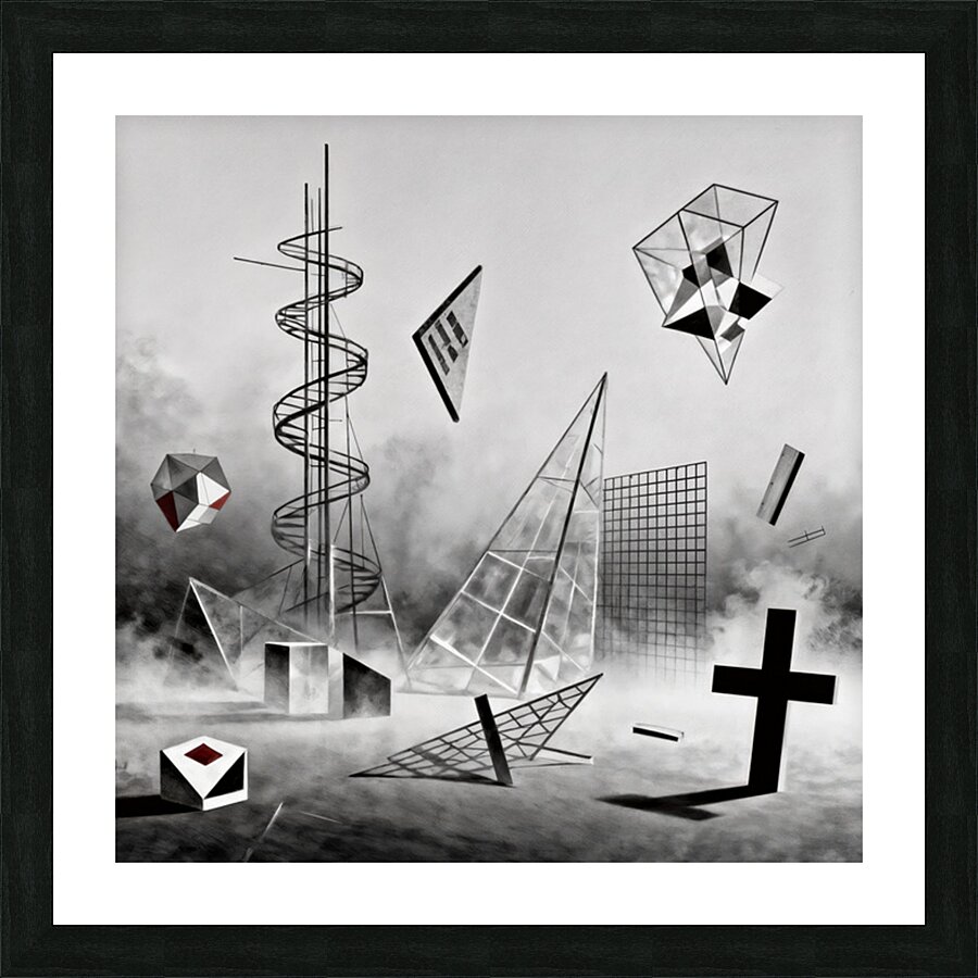 Mathematical Modeling  Picture Frame print