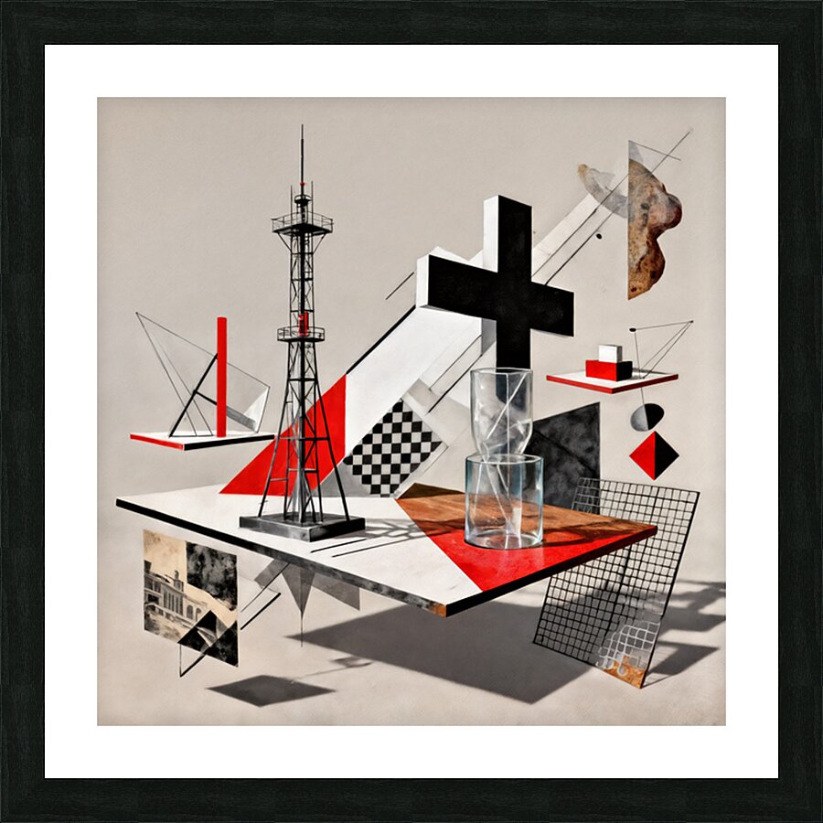 Perfectly Constructed Picture Frame print