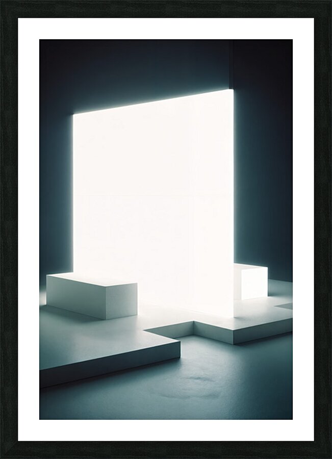Near Darkness  Picture Frame print