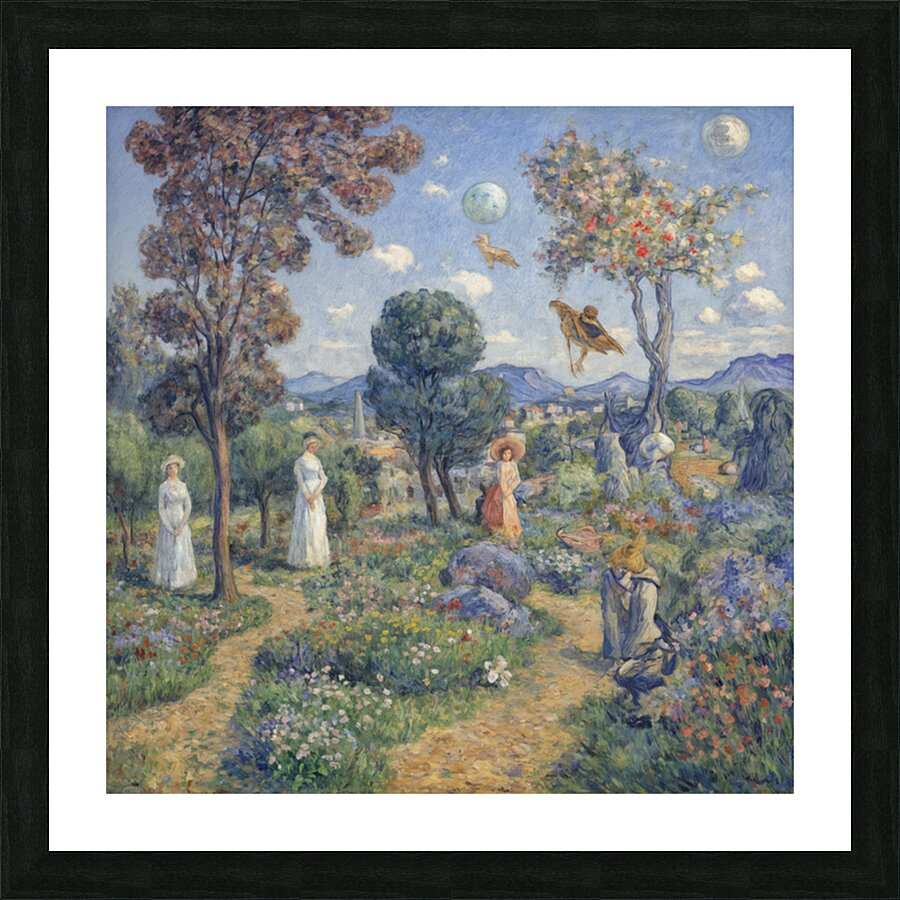 Ceremonial Slowness  Picture Frame print