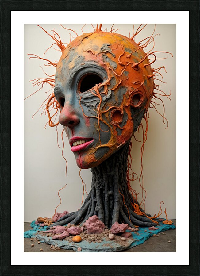 Cavernous Eye  Picture Frame print