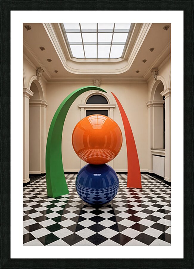 Experiment in Balance  Picture Frame print