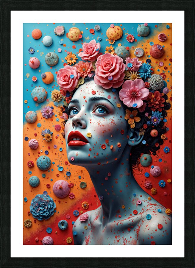 Hold The Gaze  Picture Frame print