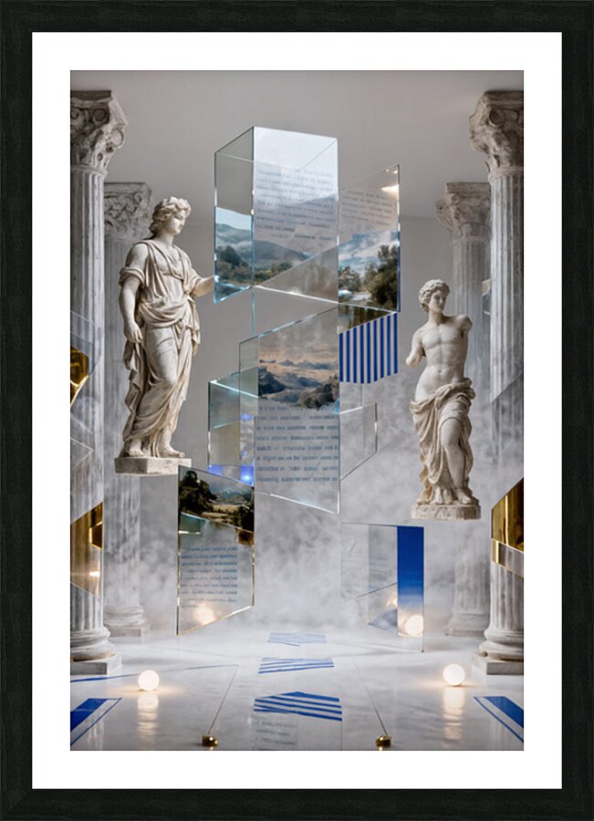 Teasing Comprehension  Picture Frame print