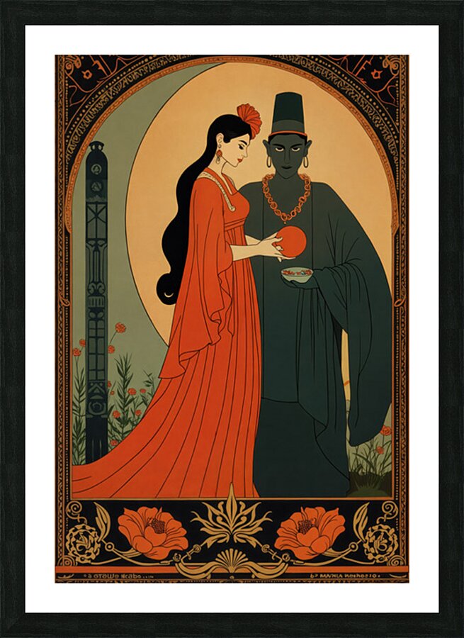 Garden’s Twilight  Picture Frame print