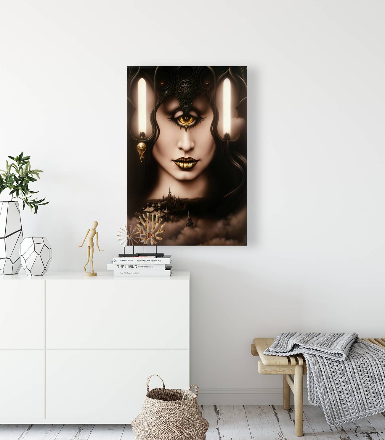  A Goddess Gaze Reproduction