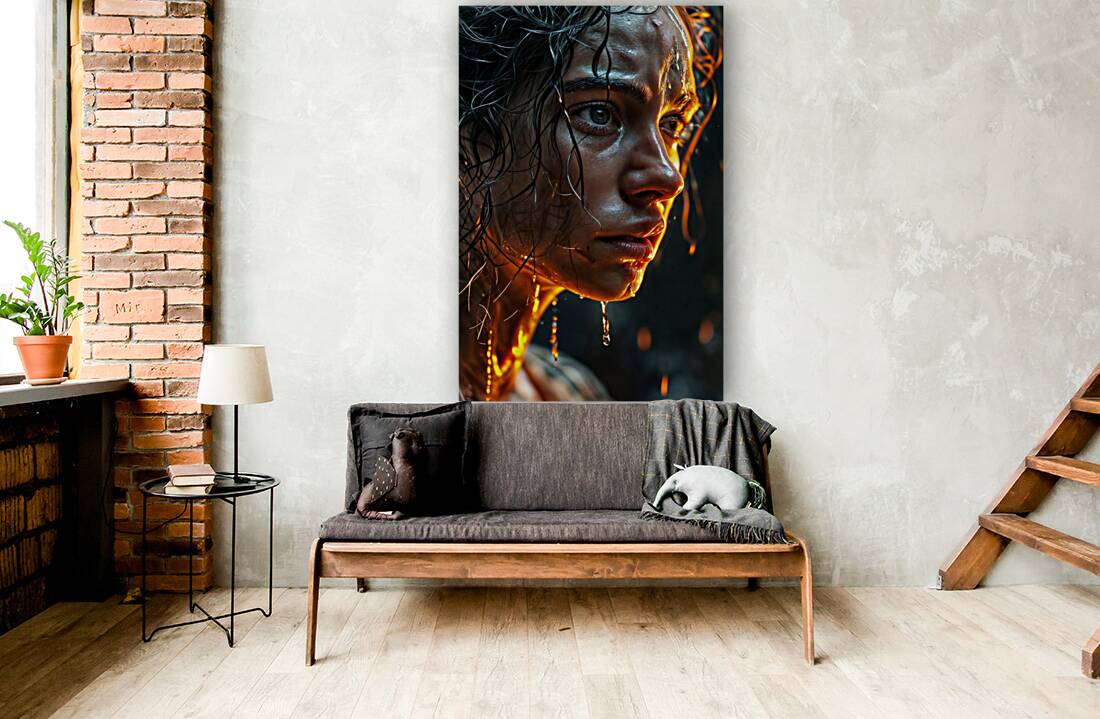 Rain Face  Reproduction