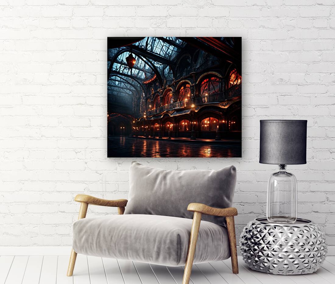 Victorian Gothic Atrium  Reproduction