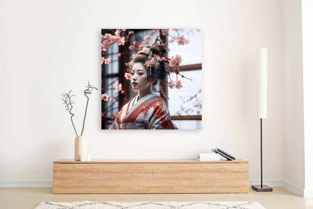  Traditional Geisha  Reproduction