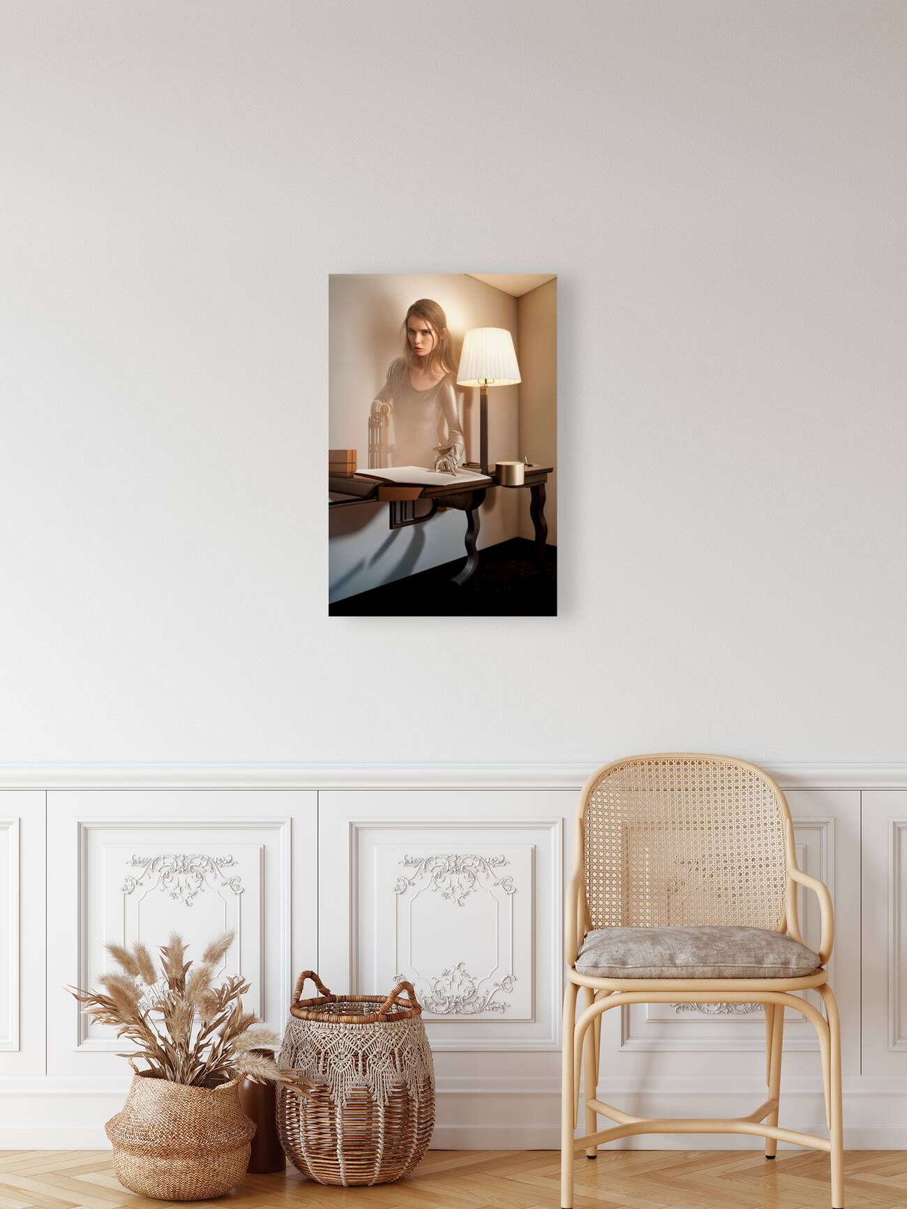  Office Scene  Reproduction