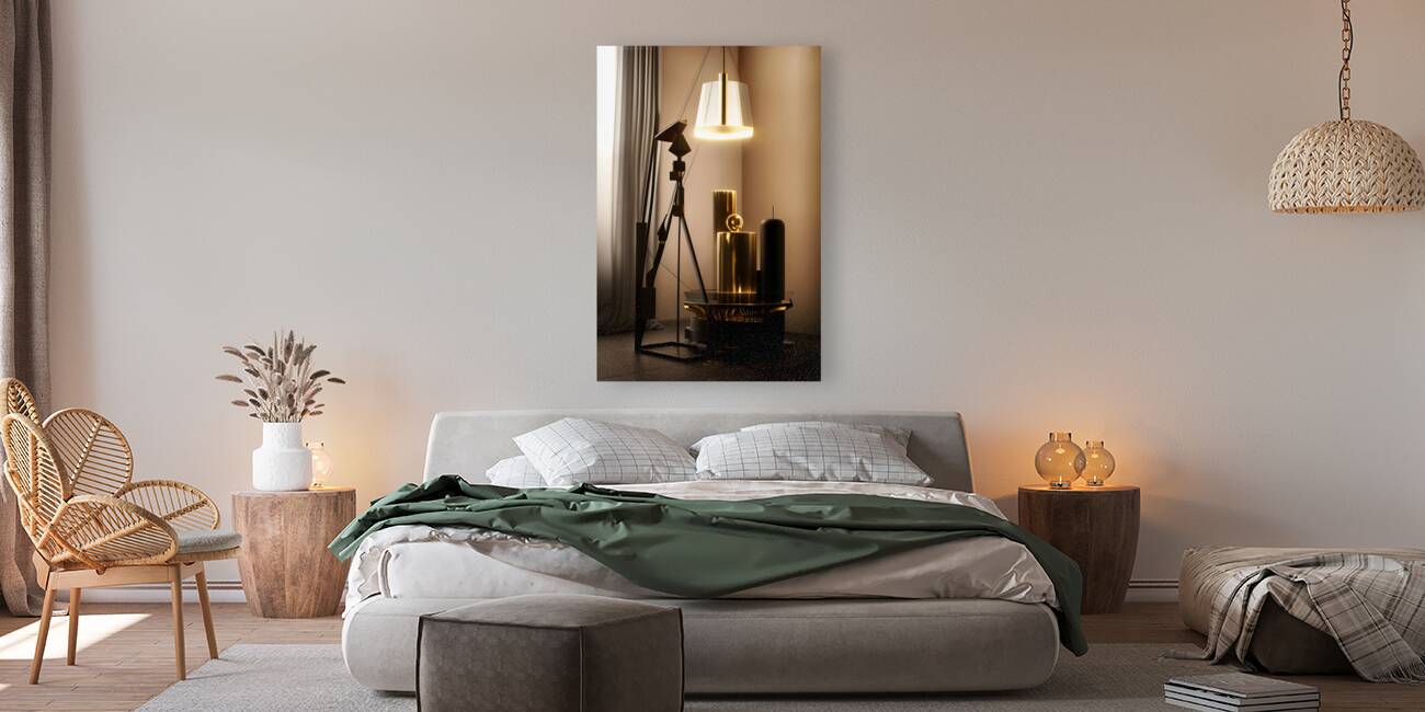 Abstract Art Installation  Reproduction