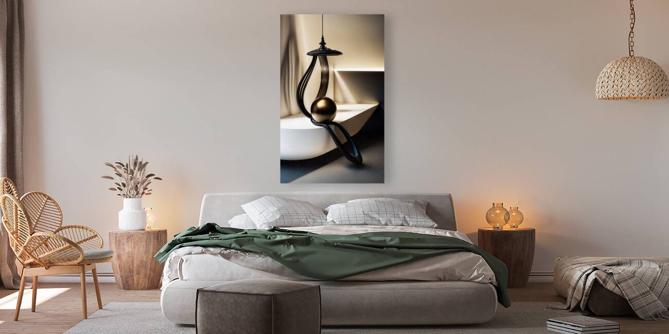  Abstract Modern Art  Reproduction