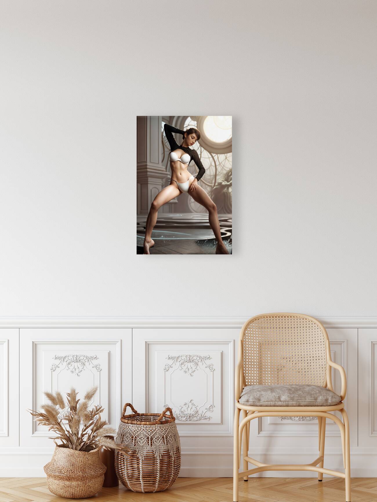 Elegant Dance Pose  Reproduction