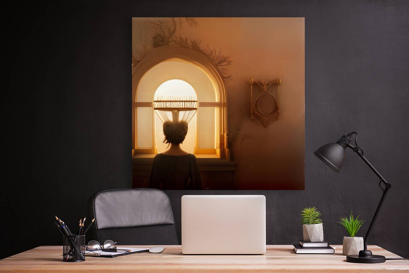 Sunlit Archway  Reproduction