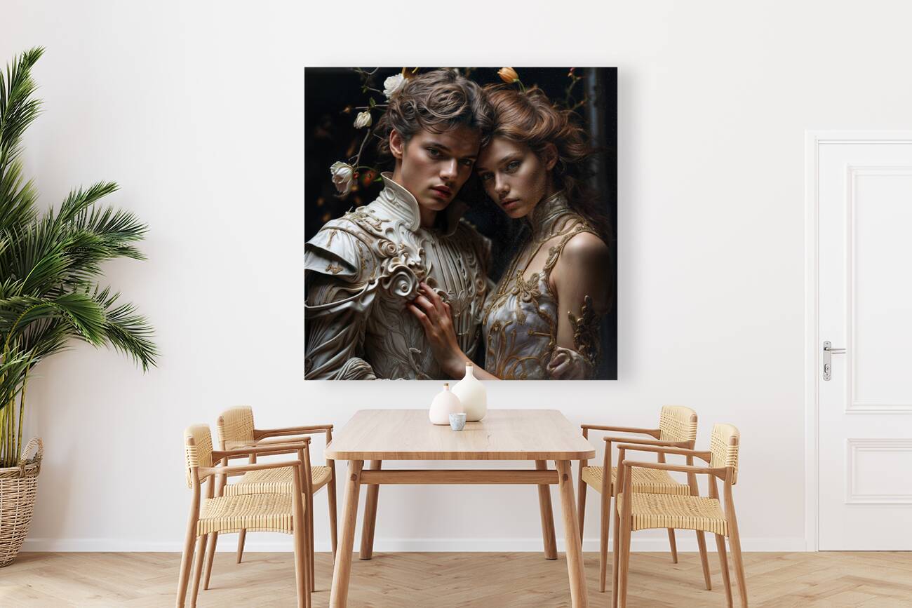 Creamcolored Garments  Reproduction