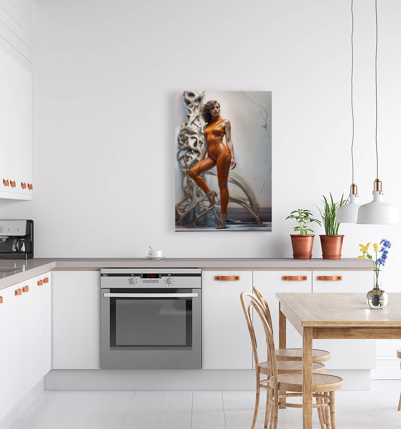 Orange Bodysuit   Reproduction
