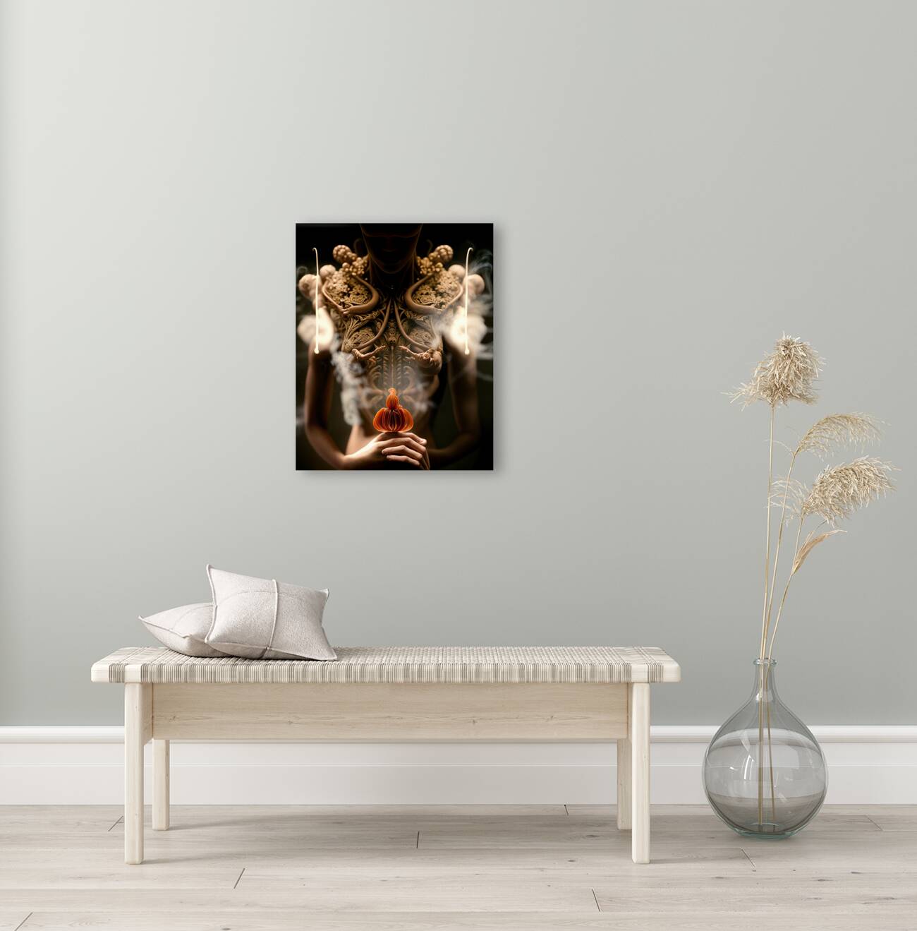  Living Sculpture  Reproduction