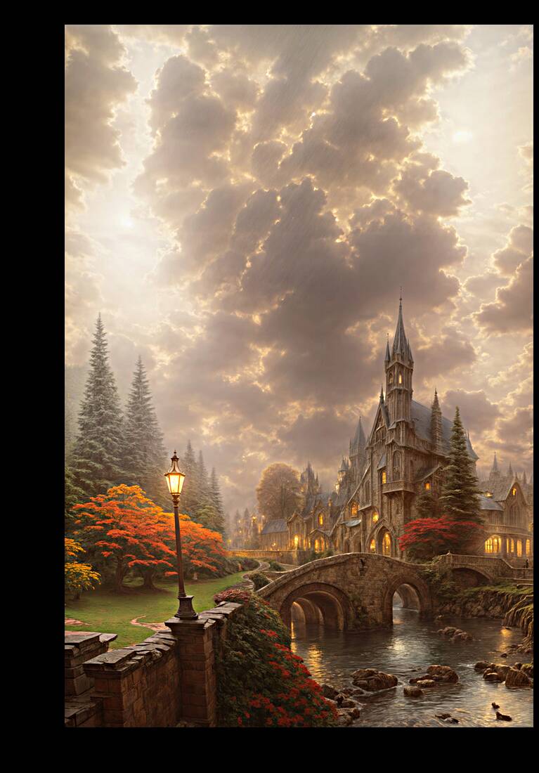  Tranquil Atmosphere  Reproduction