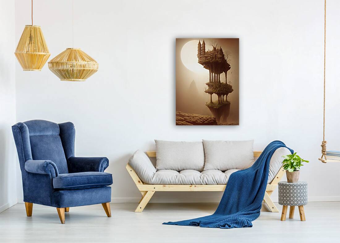  Floating Island  Reproduction