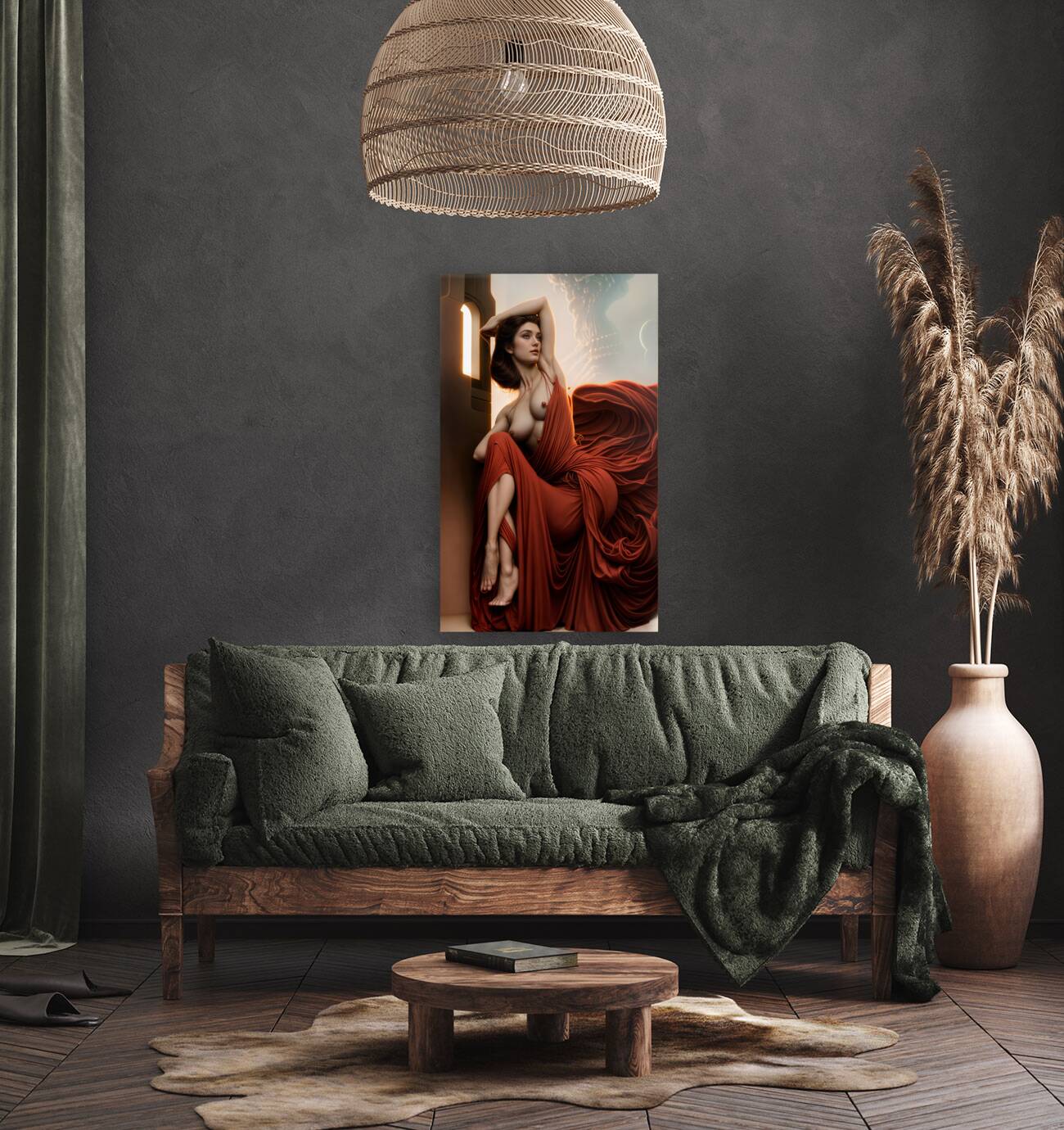 Statuesque Pose  Reproduction