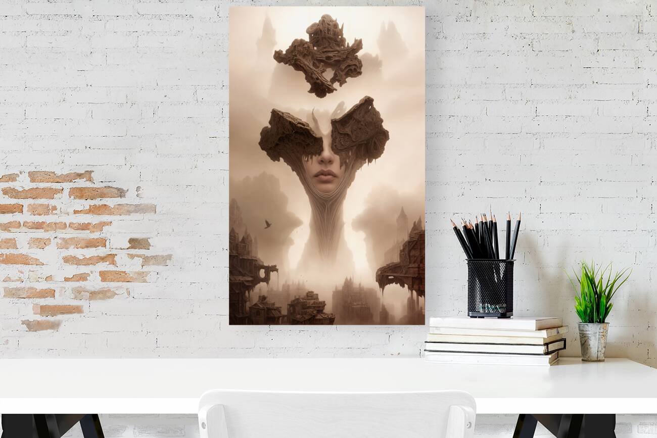 A Serene Face  Reproduction