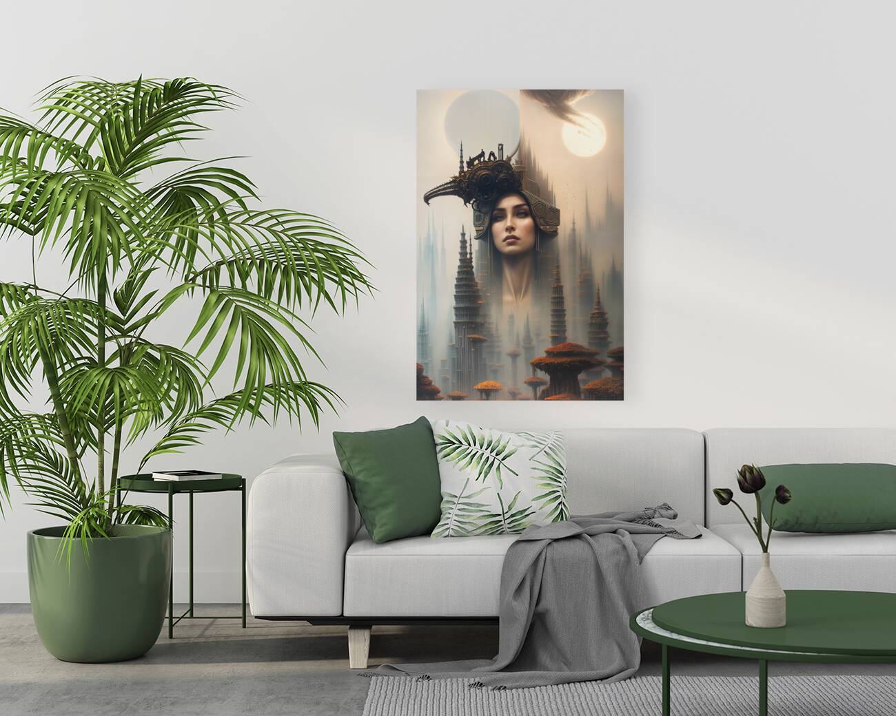  Serene Visage  Reproduction
