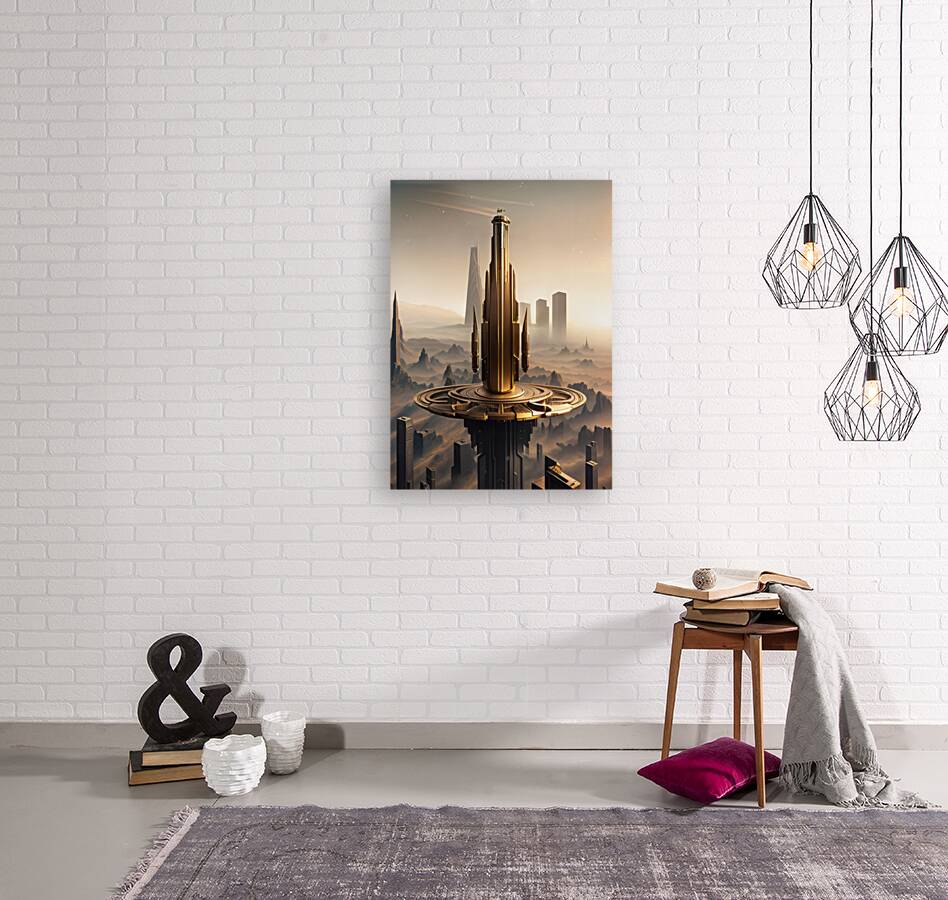  Hazy Landscape  Reproduction