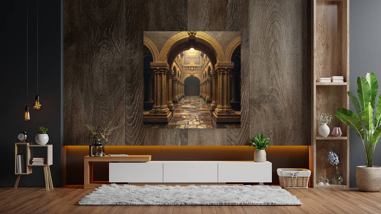  Arches and Columns  Reproduction