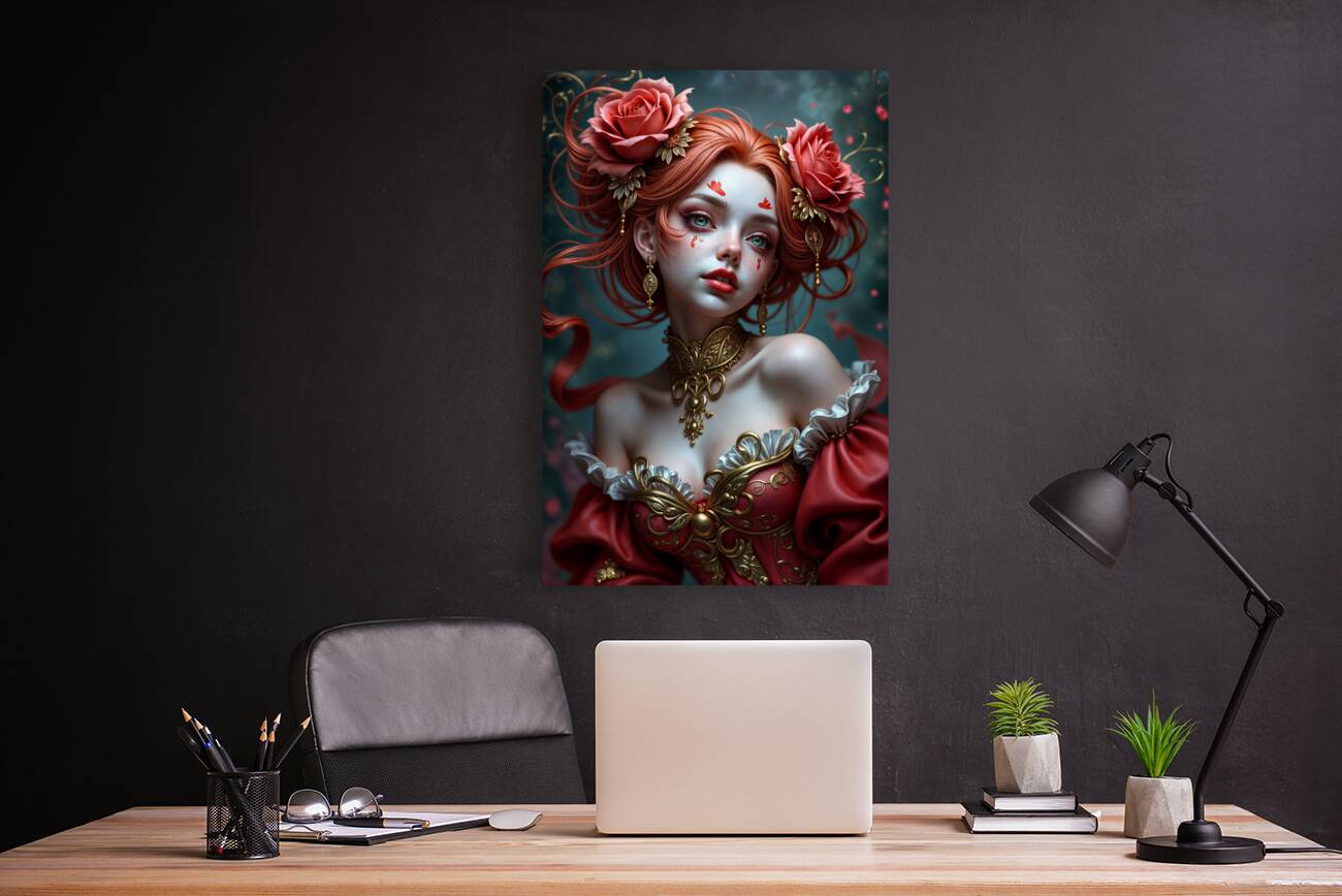 Adorned With Roses  Reproduction