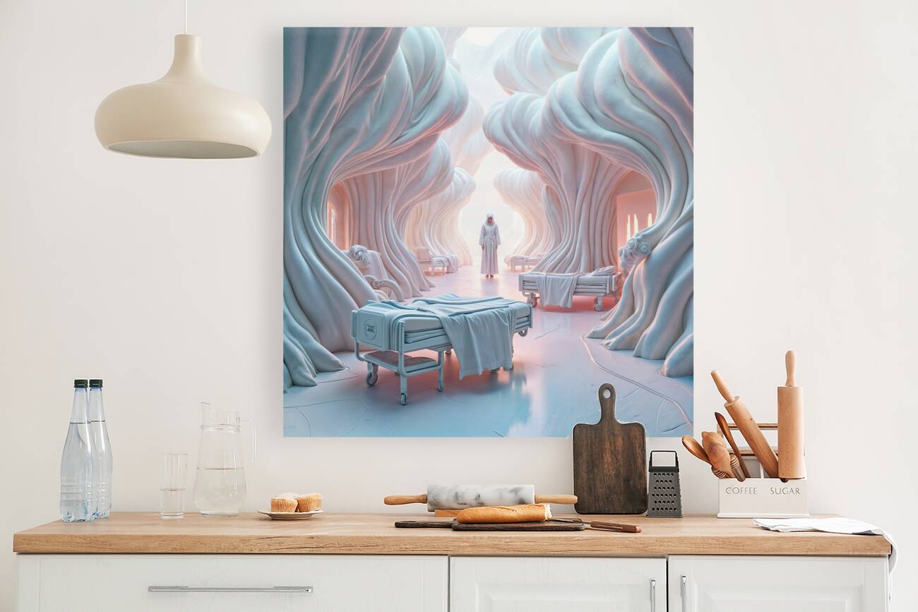  Hospital Landscape  Reproduction