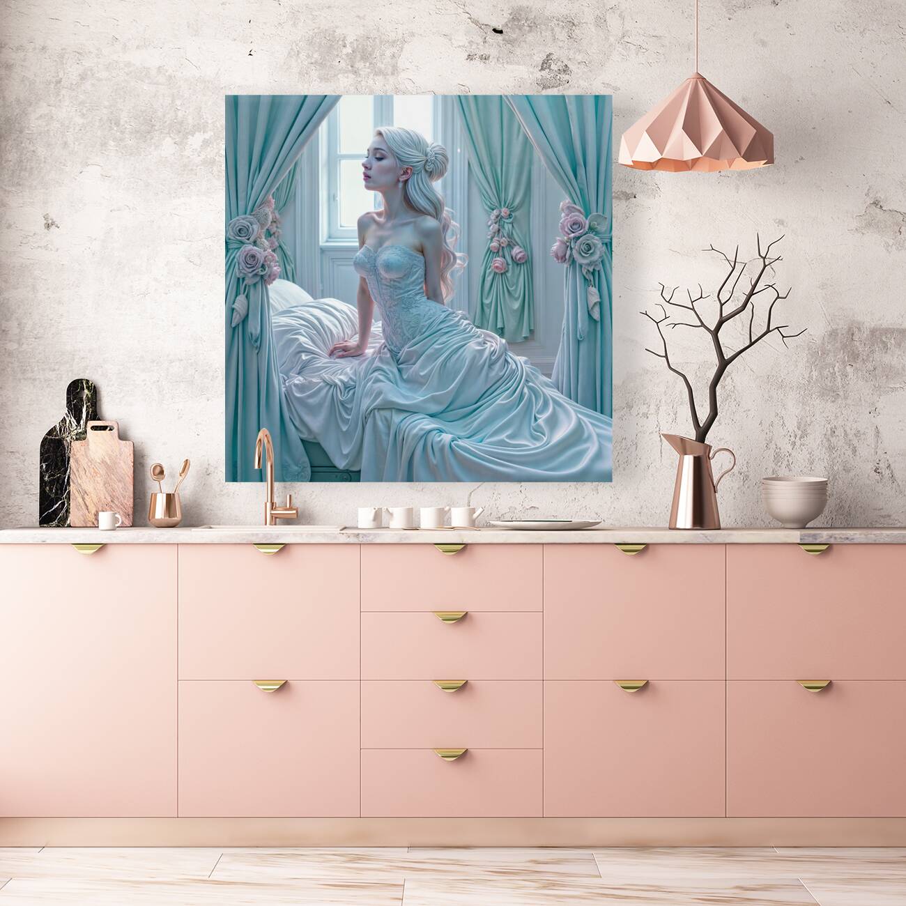  Lavish Bed  Reproduction