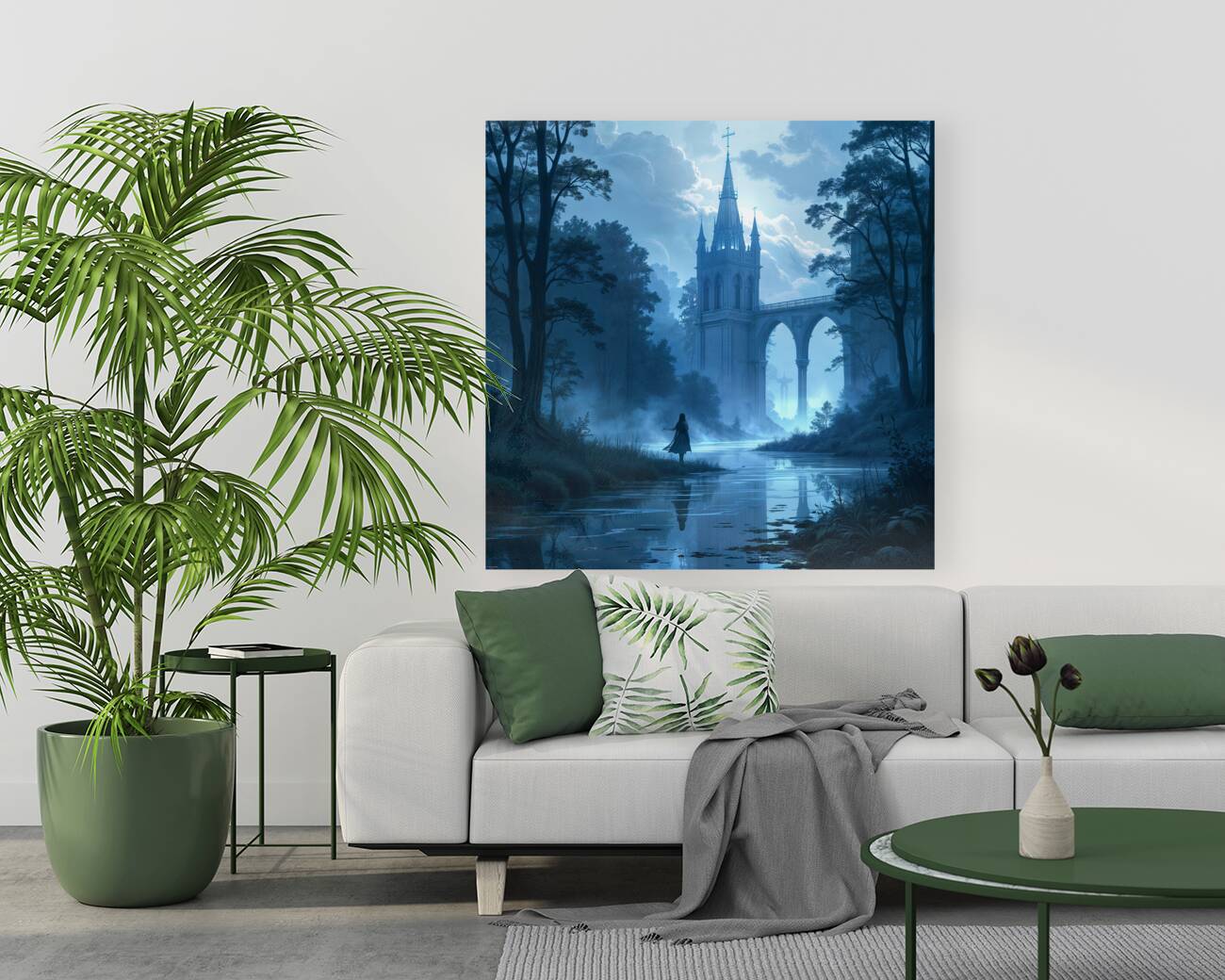  Mystical Landscape  Reproduction