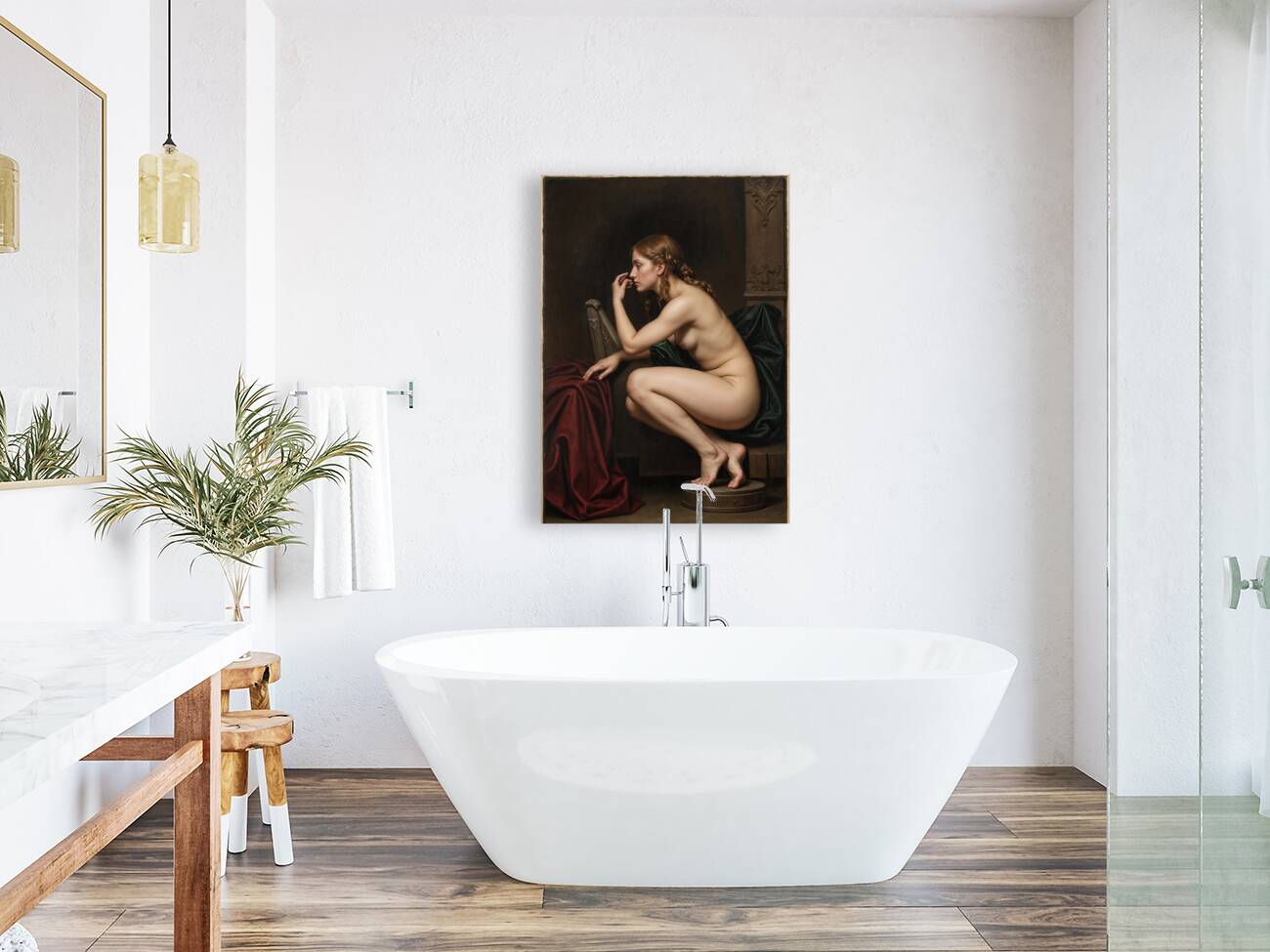Classical Style Portrayal  Reproduction