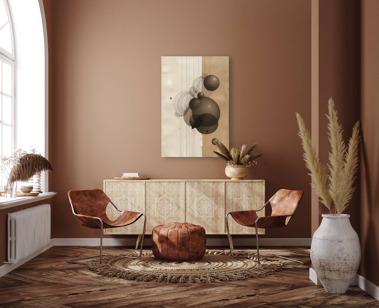  Abstract Artwork  Reproduction