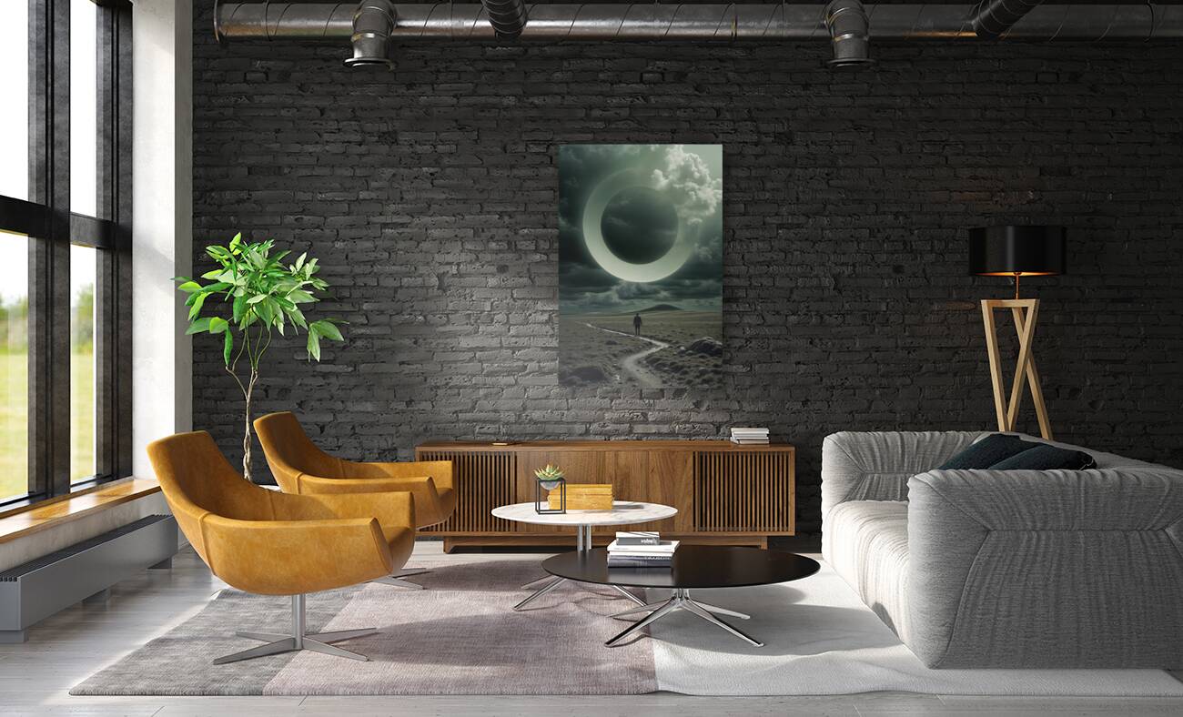  A Surreal Landscape  Reproduction