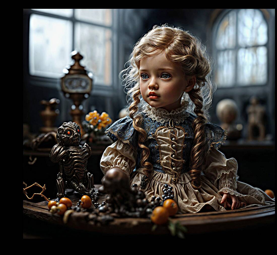 A Delicate Doll  Reproduction