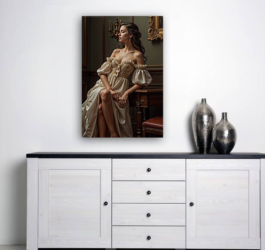 Framed Mirror  Reproduction