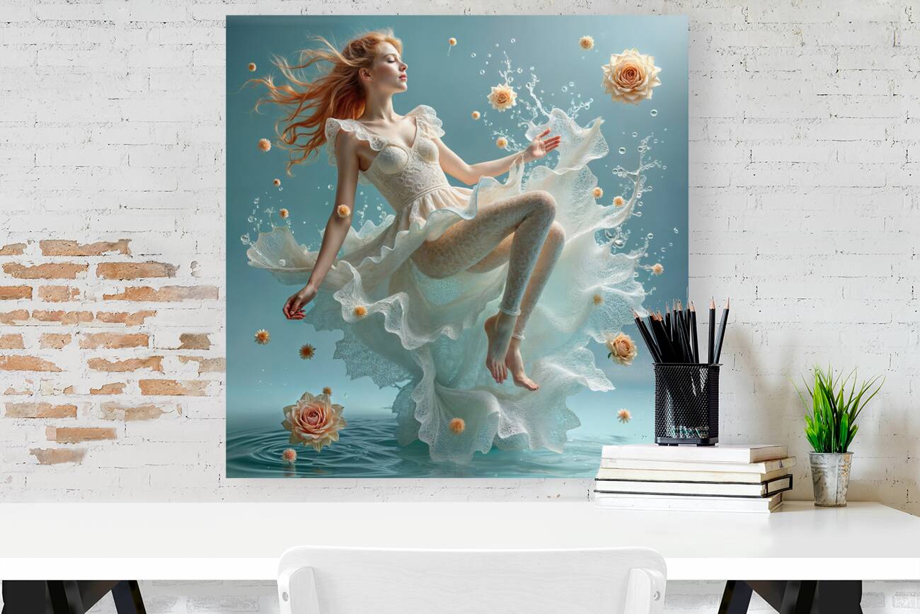  A White Lace Dress  Reproduction