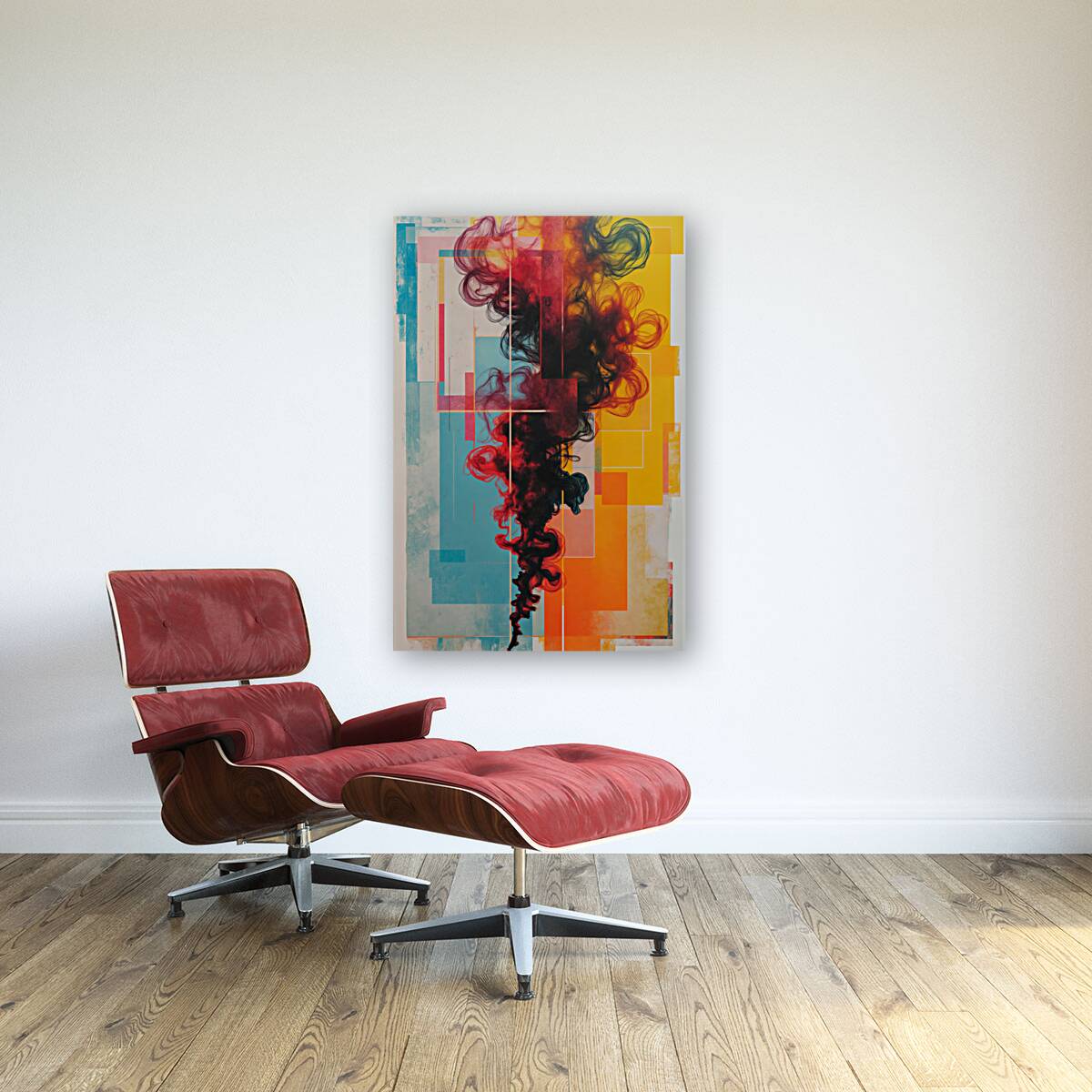  Vibrant Canvas  Reproduction